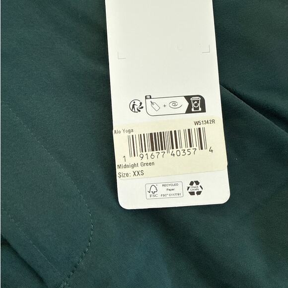 Alo Yoga - Road Tripper Trousers in Midnight Green - Picture 3 of 5